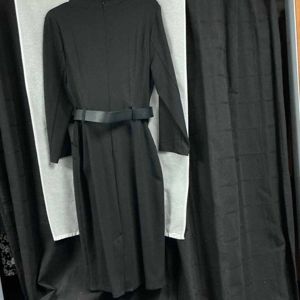VenusElegant Black Long Sleeve Dress NWOT - Picture 5 of 6